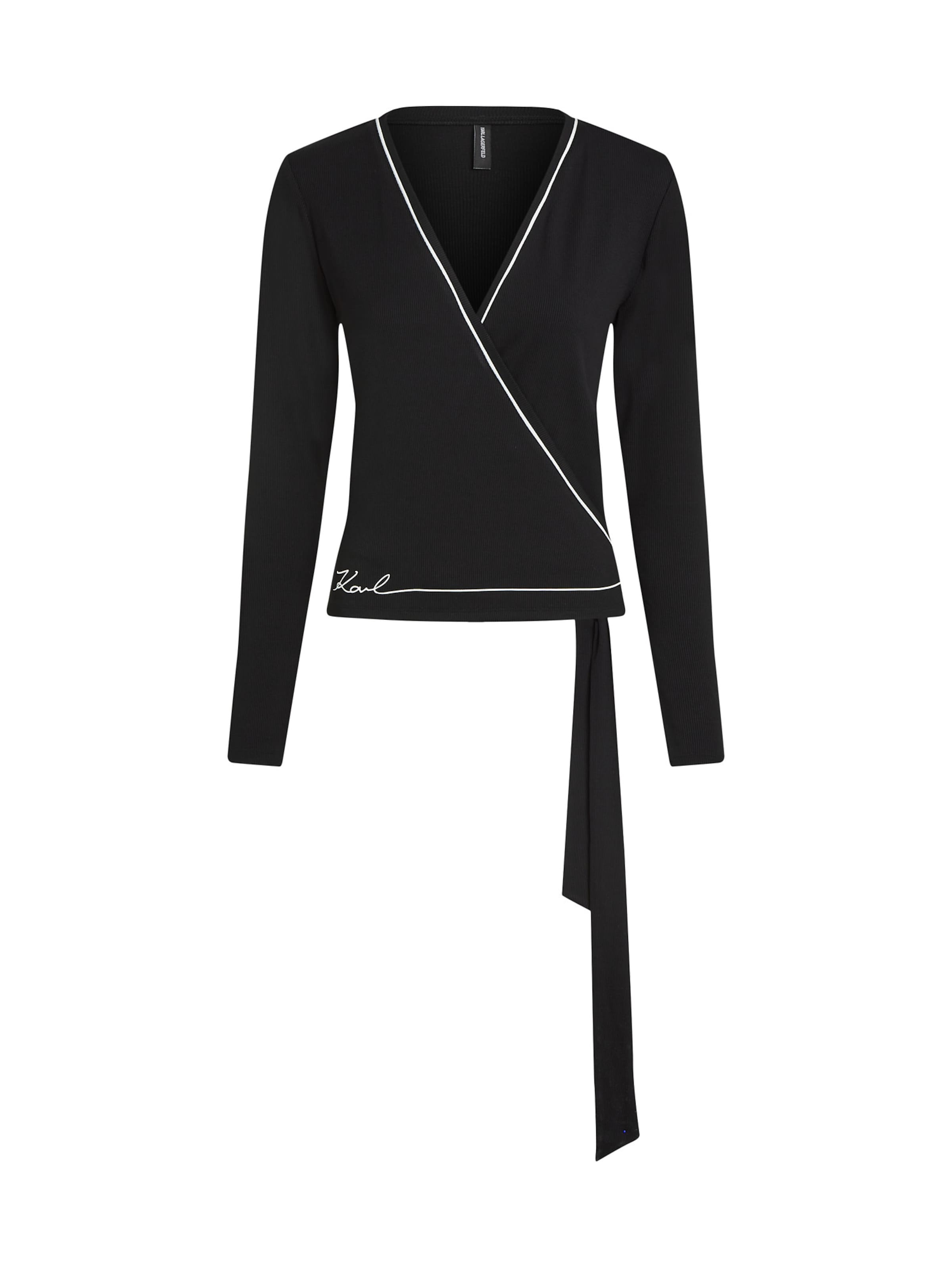 Karl Lagerfeld Лонгслив в черном цвете
Karl Lagerfeld Лонгслив в черном цвете