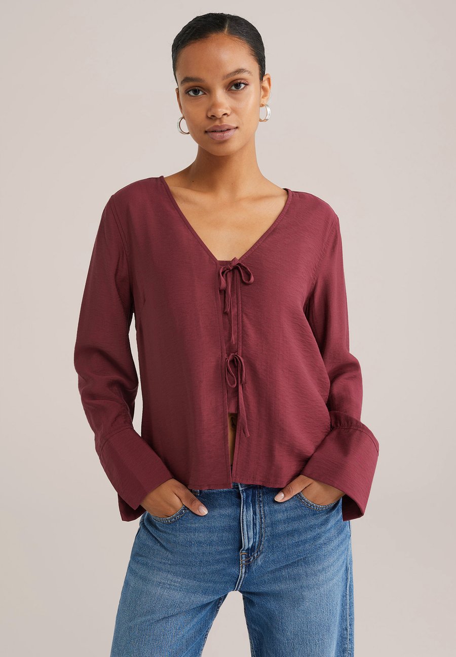 Блуза WE Fashion Blouse, Vintage Red/Mottled Dark Red
Блуза WE Fashion Blouse, Vintage Red/Mottled Dark Red