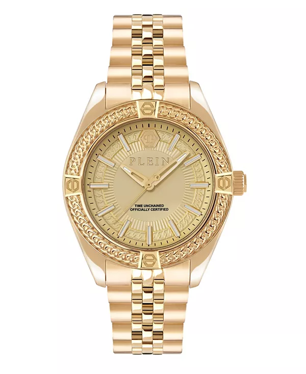Мужские золотые часы из нержавеющей стали, 43 мм Philipp Plein, gold
Мужские золотые часы из нержавеющей стали, 43 мм Philipp Plein, gold