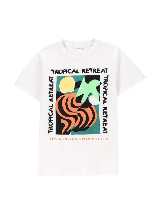 Футболка обычного кроя WC5143205TBJ Coccodrillo, белый
Футболка обычного кроя WC5143205TBJ Coccodrillo, белый