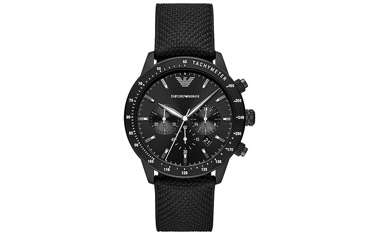 Пилот Коллекция Мужские часы с кварцевым механизмом на текстильном ремешке черный циферблат AR11453 EMPORIO ARMANI
Пилот Коллекция Мужские часы с кварцевым механизмом на текстильном ремешке черный циферблат AR11453 EMPORIO ARMANI
