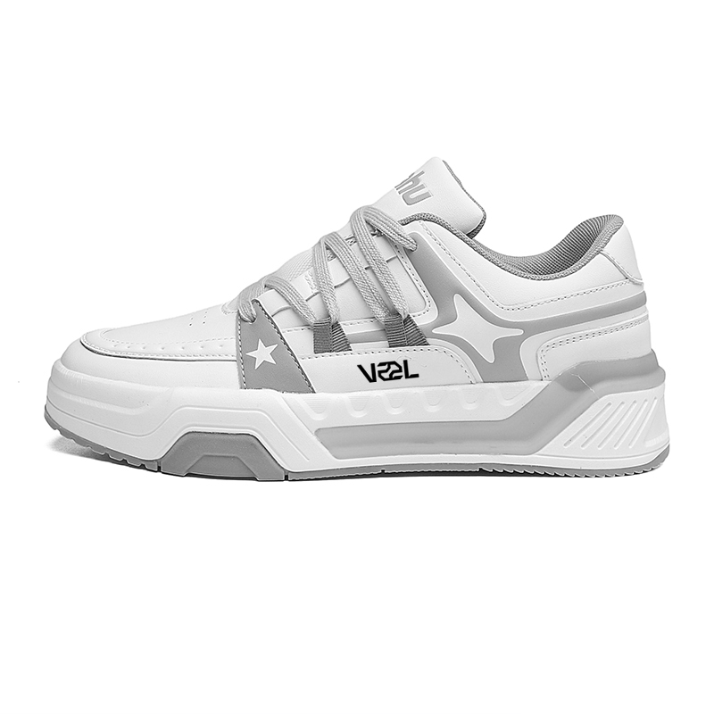 Микрофибра кожа легкие нескользящие, устойчивые к истиранию, легкие низкие кроссовки для скейтбординга мужские VAEL, белый серый
Микрофибра кожа легкие нескользящие, устойчивые к истиранию, легкие низкие кроссовки для скейтбординга мужские VAEL, белый серый