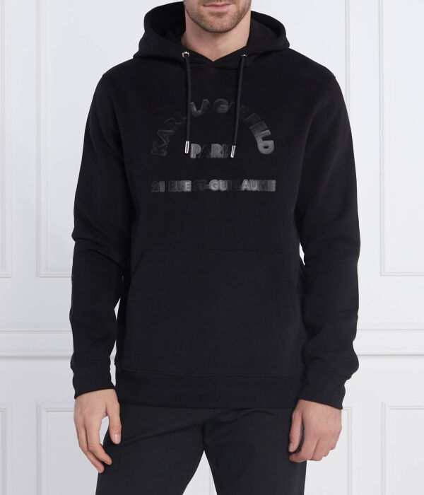 Толстовка Karl Lagerfeld с принтом и капюшоном, черный
Толстовка Karl Lagerfeld с принтом и капюшоном, черный