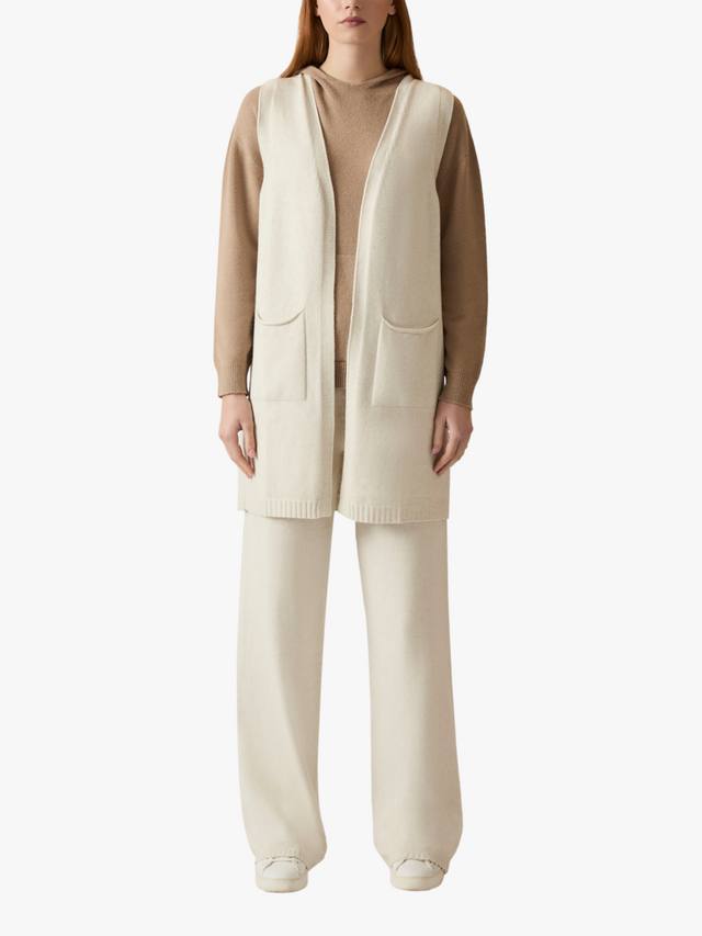 Трикотажные брюки с высокой талией James Lakeland, белый
Трикотажные брюки с высокой талией James Lakeland, белый