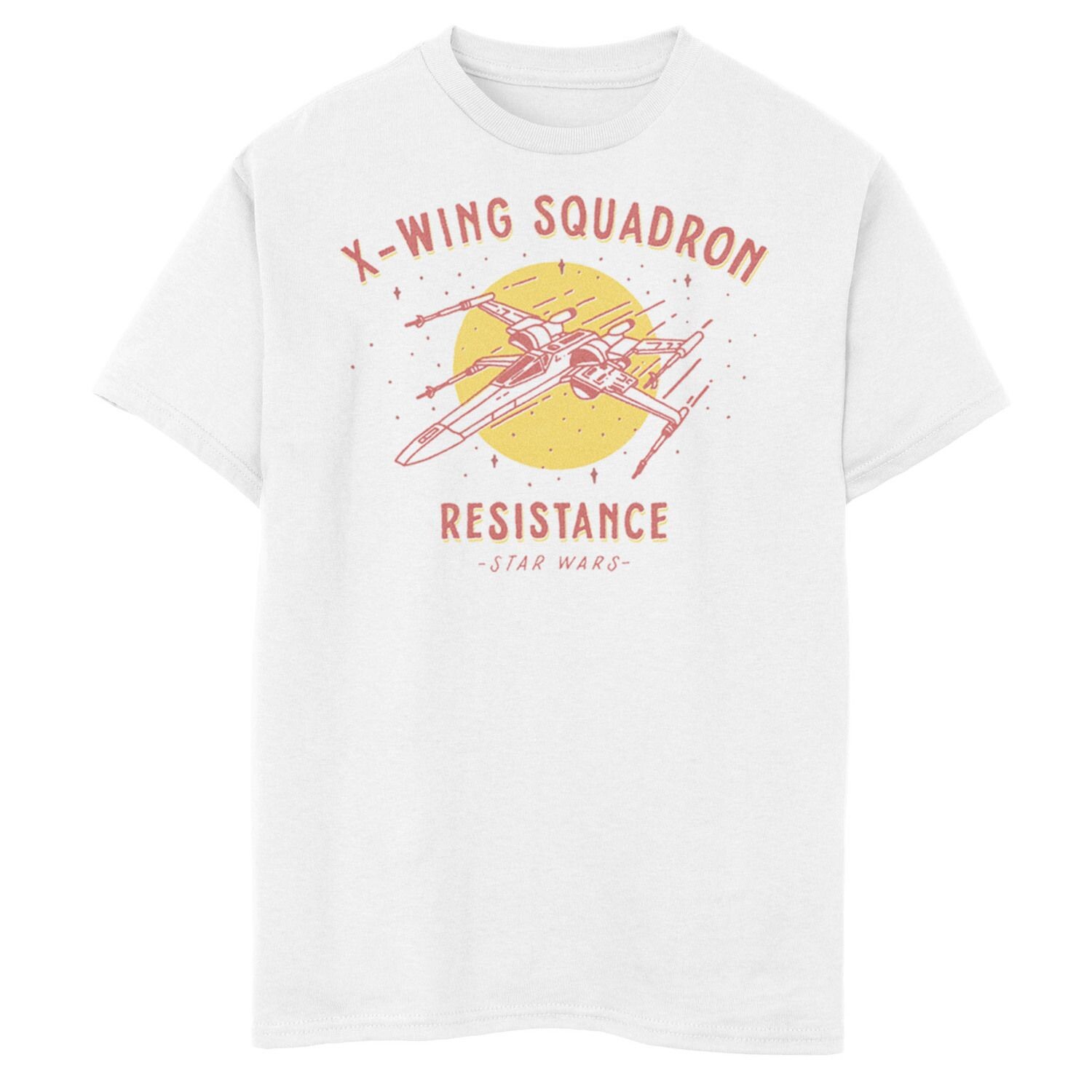 Футболка с рисунком X-Wing Squadron для мальчиков 8–20 лет «Звездные войны. Скайуокер. Восхождение» Star Wars, белый
Футболка с рисунком X-Wing Squadron для мальчиков 8–20 лет «Звездные войны. Скайуокер. Восхождение» Star Wars, белый
