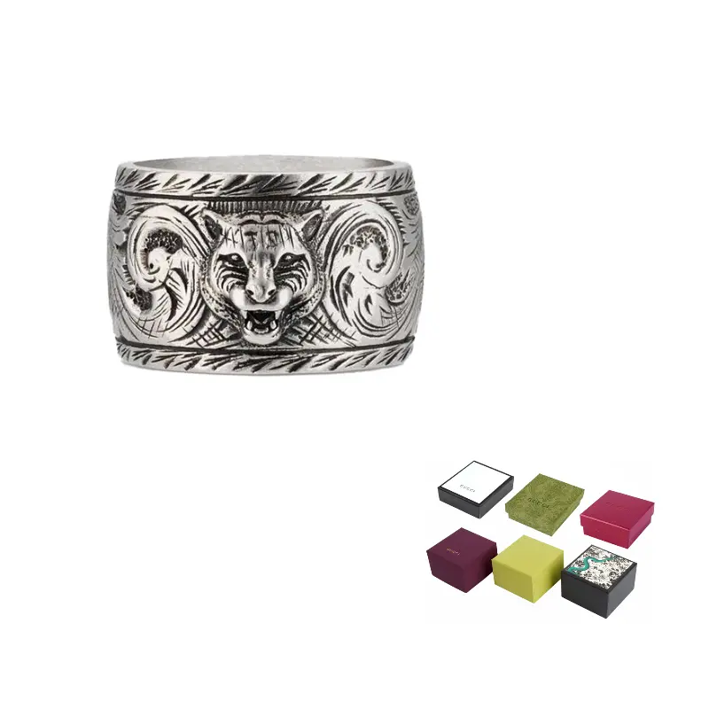 GUCCI Кольцо из стерлингового серебра 925 пробы Unisex Silver
GUCCI Кольцо из стерлингового серебра 925 пробы Unisex Silver