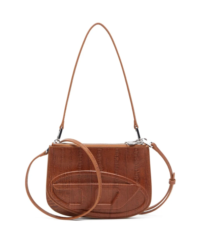 Бежевая сумка на плечо миндального цвета с верхней ручкой Diesel, коричневый
Бежевая сумка на плечо миндального цвета с верхней ручкой Diesel, коричневый