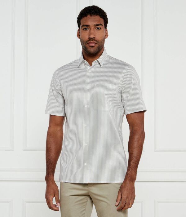 Рубашка Calvin Klein в полоску белый / зеленый
Рубашка Calvin Klein в полоску белый / зеленый