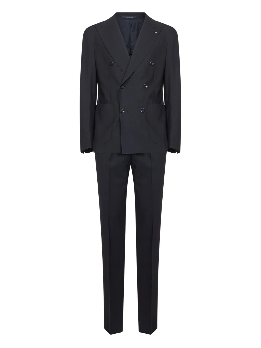 Двубортный костюм с лацканами «пик» Tagliatore, синий
Двубортный костюм с лацканами «пик» Tagliatore, синий