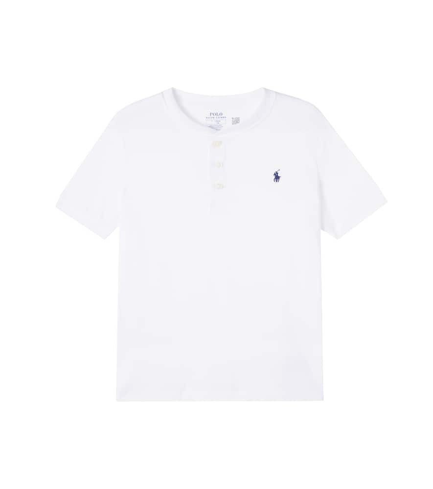 Хлопковая рубашка Henley Polo Ralph Lauren Kids, White/C7996
Хлопковая рубашка Henley Polo Ralph Lauren Kids, White/C7996