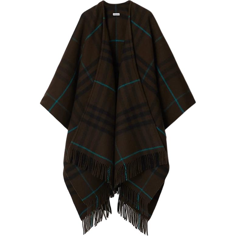 Burberry Шерстяной кашемировый плащ-накидка Women's Multicolor
Burberry Шерстяной кашемировый плащ-накидка Women's Multicolor