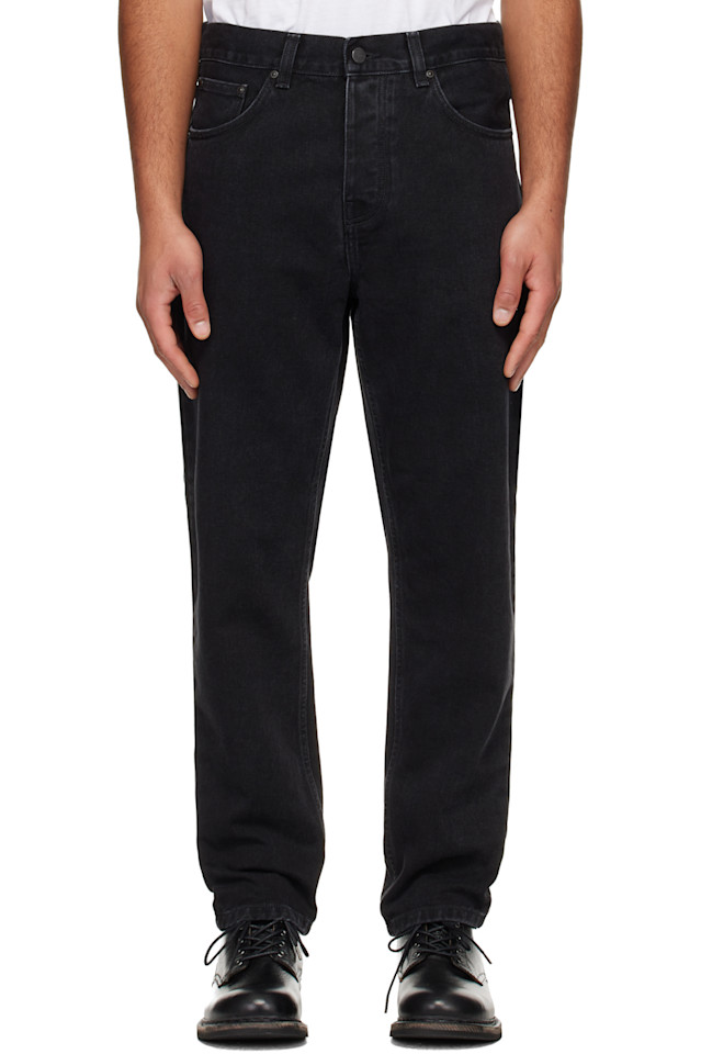 Carhartt Work In Progress Черные джинсы с перилами
Carhartt Work In Progress Черные джинсы с перилами