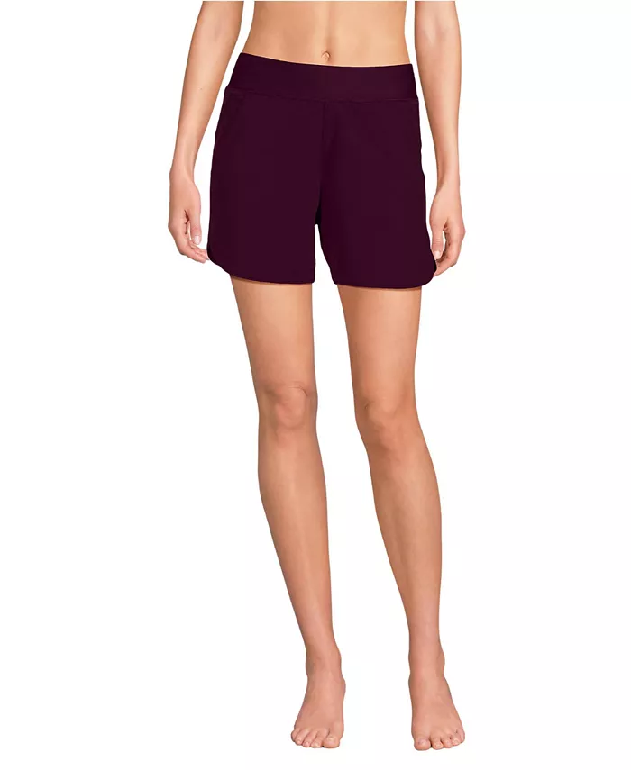 Женские шорты SunShade UPF 50 длиной 5 дюймов с трусиками Lands' End, фиолетовый
Женские шорты SunShade UPF 50 длиной 5 дюймов с трусиками Lands' End, фиолетовый