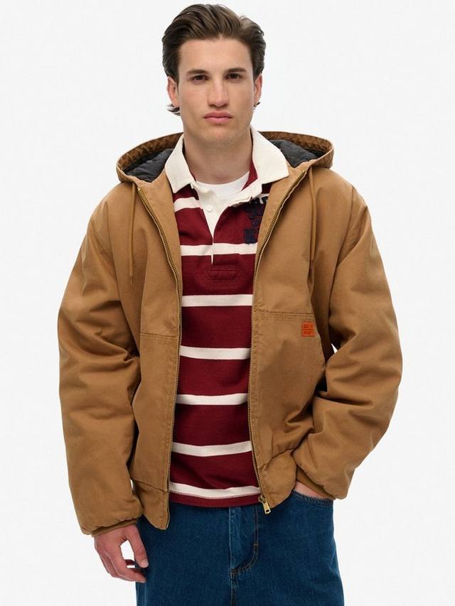 Худи-бомбер излишки Superdry, Tobacco Brown
Худи-бомбер излишки Superdry, Tobacco Brown