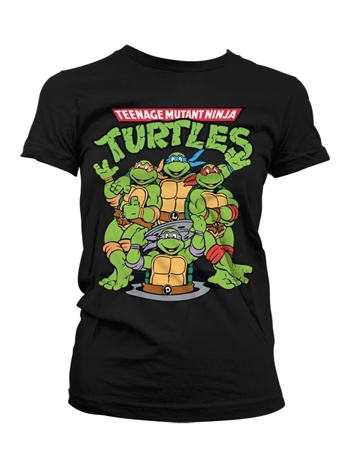 Черная рубашка Teenage Mutant Ninja Turtles
Черная рубашка Teenage Mutant Ninja Turtles