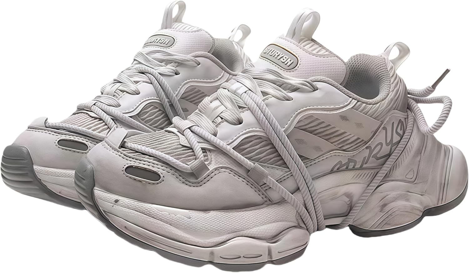 Модные женские кроссовки Y2K на платформе с толстой подошвой, дышащие, легкие, увеличивающие рост, унисекс, повседневные, для ходьбы и скейтборда New Shita, белый
Модные женские кроссовки Y2K на платформе с толстой подошвой, дышащие, легкие, увеличивающие рост, унисекс, повседневные, для ходьбы и скейтборда New Shita, белый