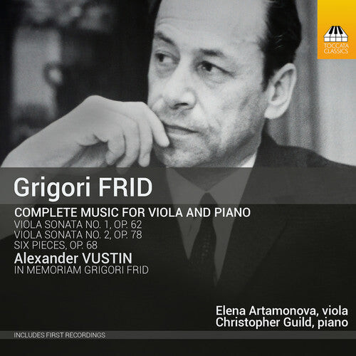 CD диск Frid / Artamonova / Guild: Frid: Complete Music for Viola & Piano
CD диск Frid / Artamonova / Guild: Frid: Complete Music for Viola & Piano