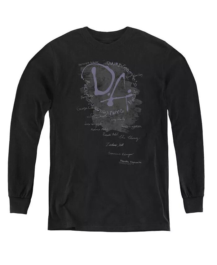 Свитшот с длинным рукавом для мальчиков и молодежи Dumbledores Army Harry Potter, черный
Свитшот с длинным рукавом для мальчиков и молодежи Dumbledores Army Harry Potter, черный