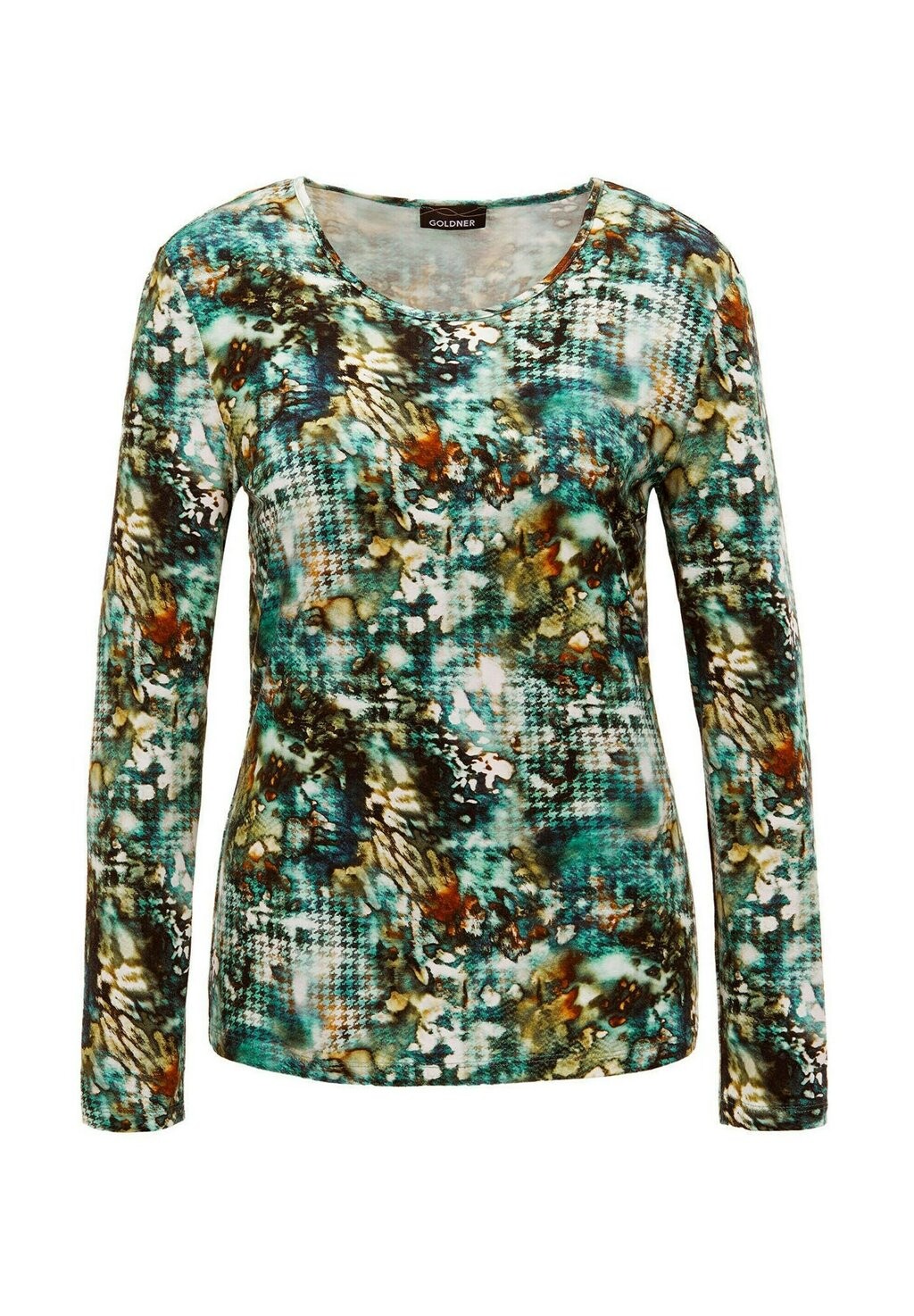 Топ с длинными рукавами GOLDNER, зеленый
Топ с длинными рукавами GOLDNER, зеленый