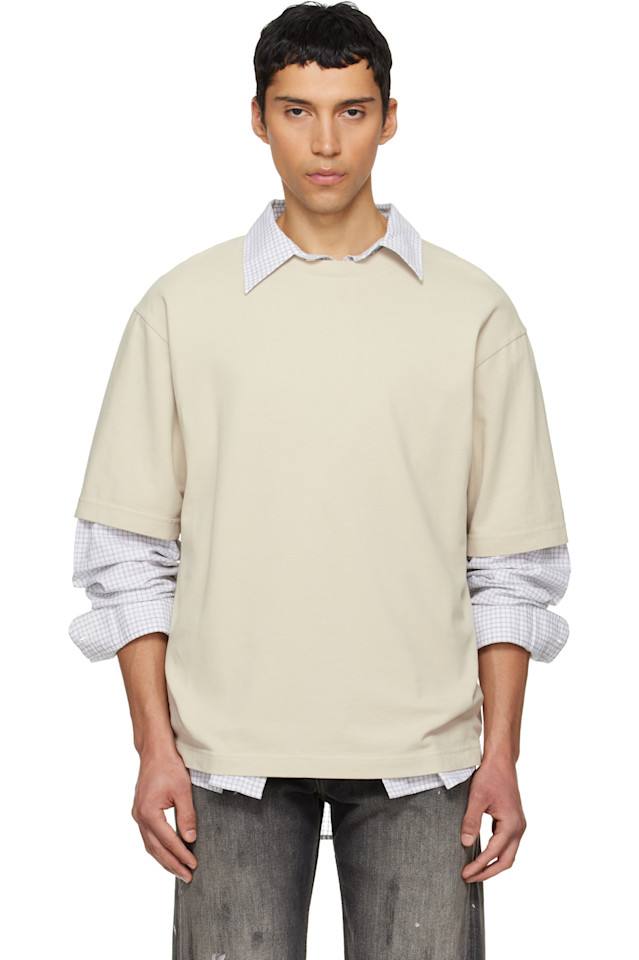 Acne Studios Футболка с логотипом Off-White
Acne Studios Футболка с логотипом Off-White