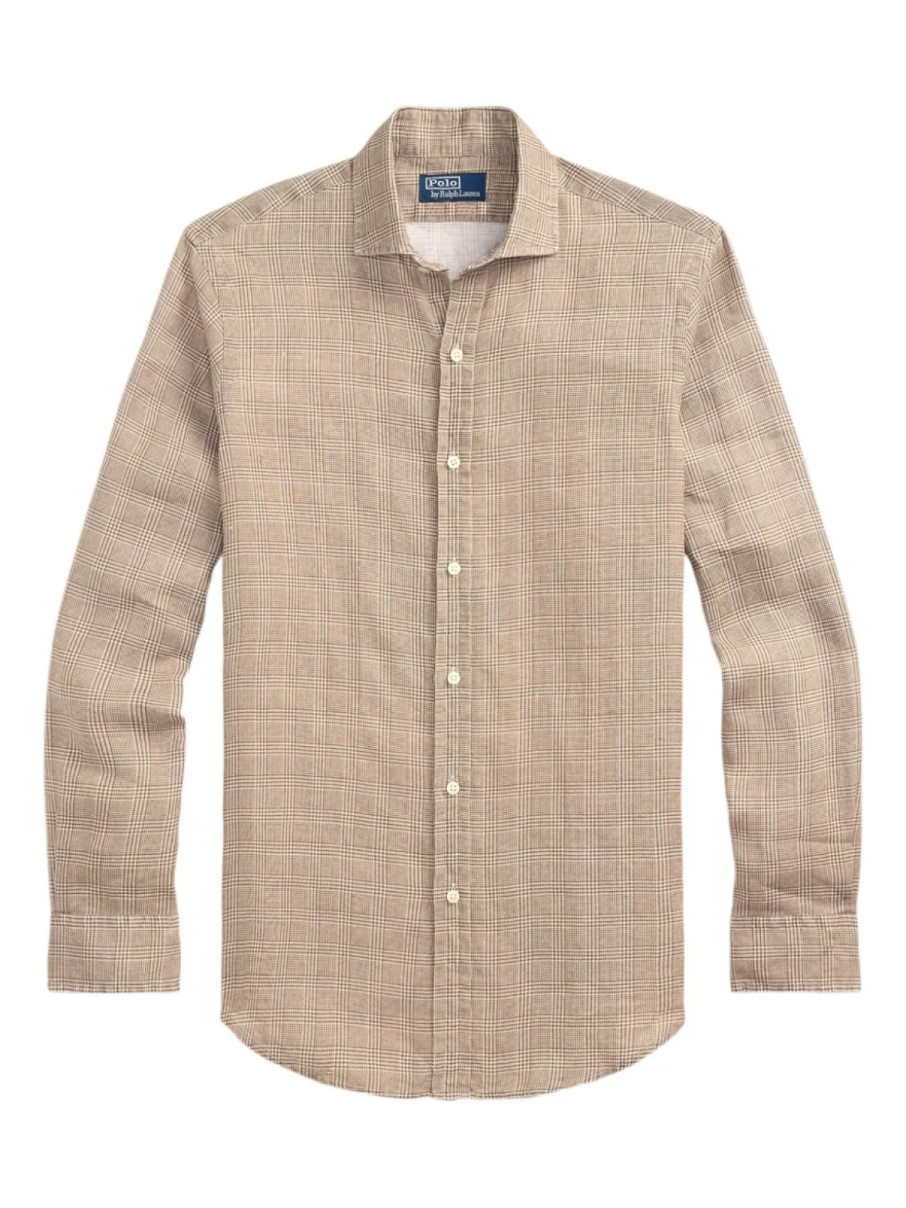 Льняная рубашка с клетчатым принтом Polo Ralph Lauren, нейтральный
Льняная рубашка с клетчатым принтом Polo Ralph Lauren, нейтральный
