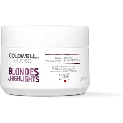 Dualsenses Blondes, 60-секундное лечение, 200 мл, Goldwell
Dualsenses Blondes, 60-секундное лечение, 200 мл, Goldwell