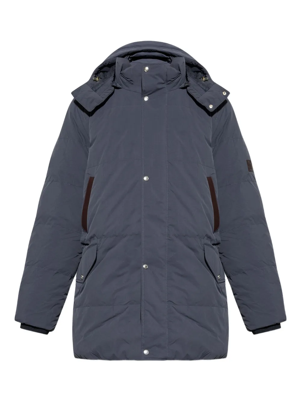 Стёганая парка с капюшоном Paul Smith, синий
Стёганая парка с капюшоном Paul Smith, синий
