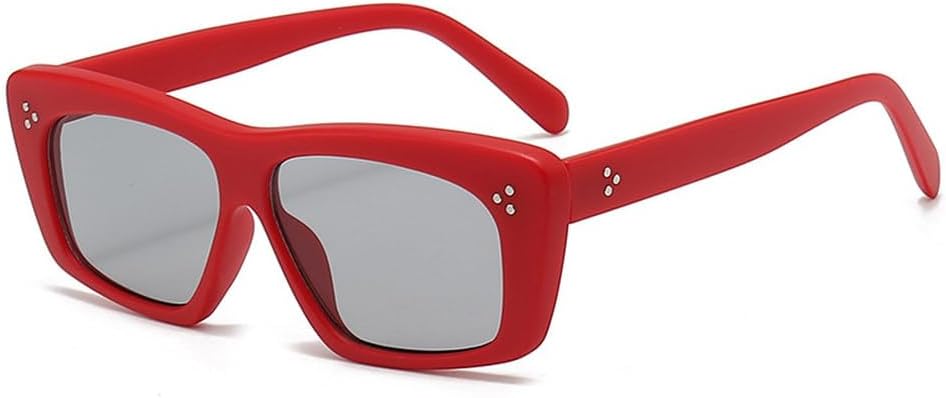 Популярные модные женские солнцезащитные очки класса люкс в стиле ретро с заклепками, мужские солнцезащитные очки «кошачий глаз», трендовые солнцезащитные очки TKKTLLT, Red Light Gray
Популярные модные женские солнцезащитные очки класса люкс в стиле ретро с заклепками, мужские солнцезащитные очки «кошачий глаз», трендовые солнцезащитные очки TKKTLLT, Red Light Gray