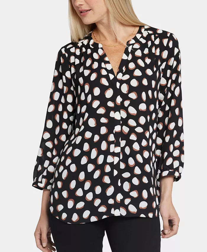 Женская блузка с защипами Pintuck NYDJ, мультиколор
Женская блузка с защипами Pintuck NYDJ, мультиколор