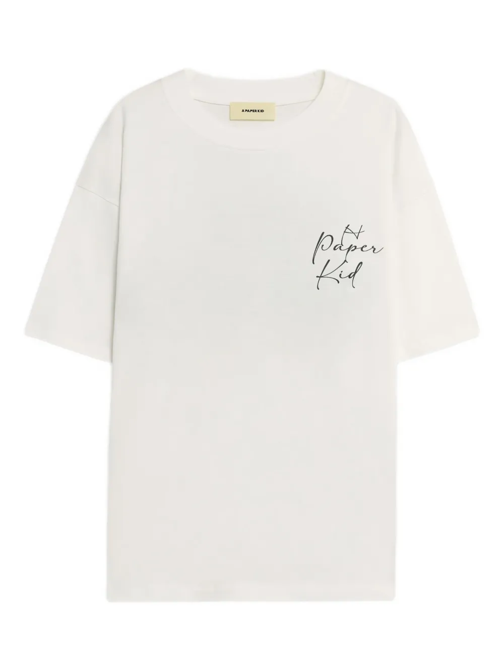 Футболка с логотипом A Paper Kid, белый
Футболка с логотипом A Paper Kid, белый