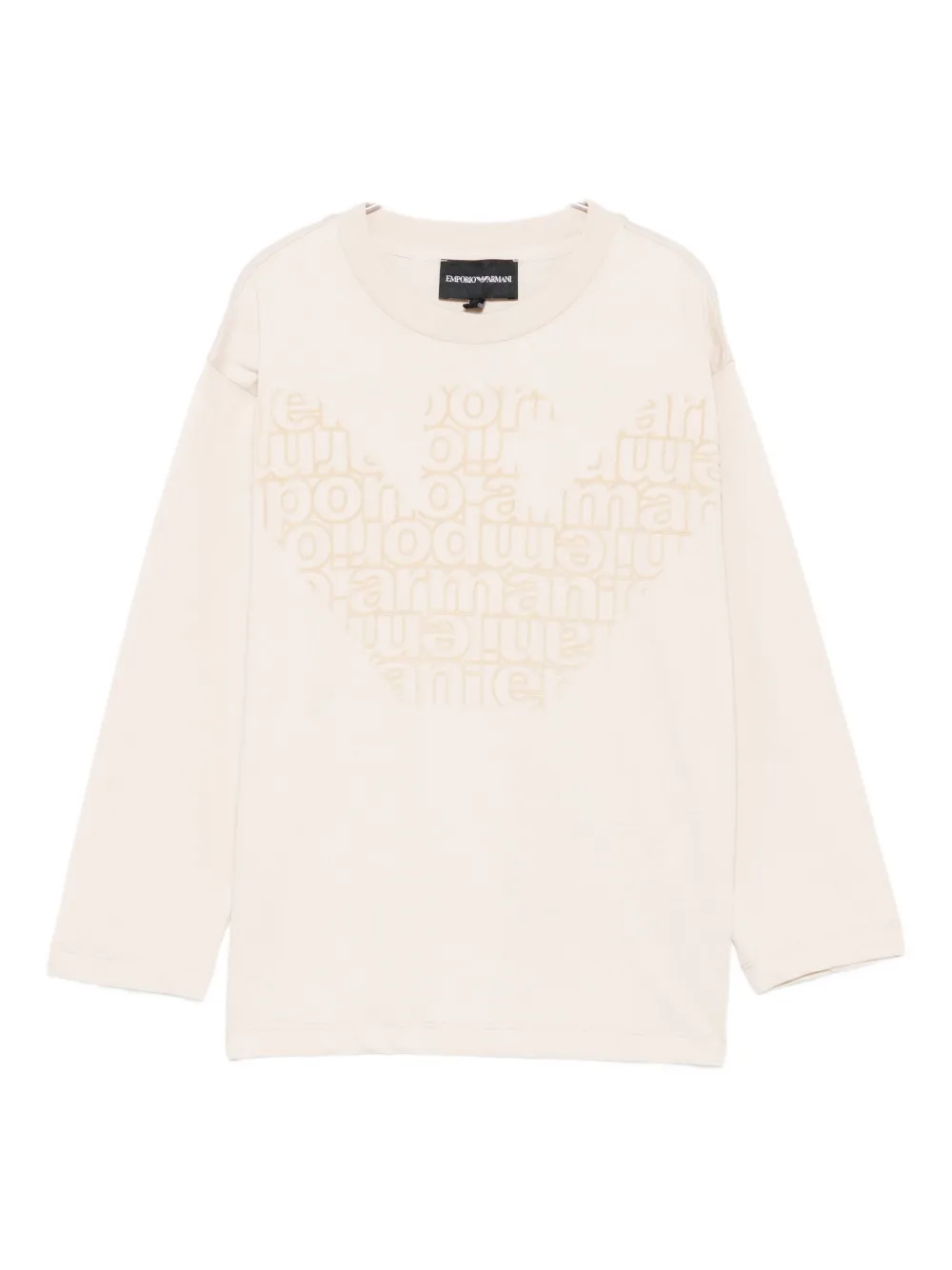 Футболка с длинными рукавами и логотипом Emporio Armani Kids, нейтральный
Футболка с длинными рукавами и логотипом Emporio Armani Kids, нейтральный