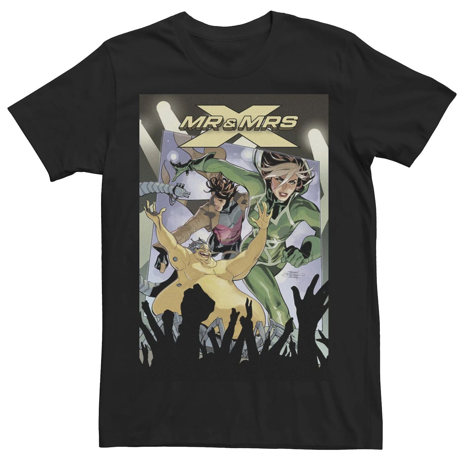 Мужская футболка с обложкой комиксов Marvel Mr. And Mrs. X Gambit and Rogue Forever Licensed Character
Мужская футболка с обложкой комиксов Marvel Mr. And Mrs. X Gambit and Rogue Forever Licensed Character