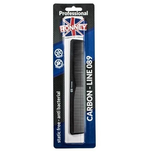 Профессиональная расческа RA 00089 RONNEY Professional Carbon Comb -
Профессиональная расческа RA 00089 RONNEY Professional Carbon Comb -