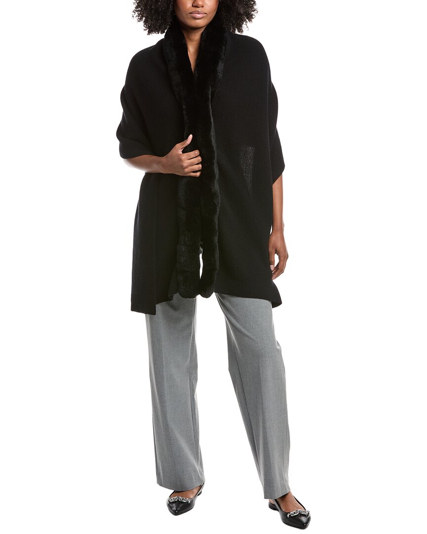 Кашемировая накидка Forte, черный
Кашемировая накидка Forte, черный