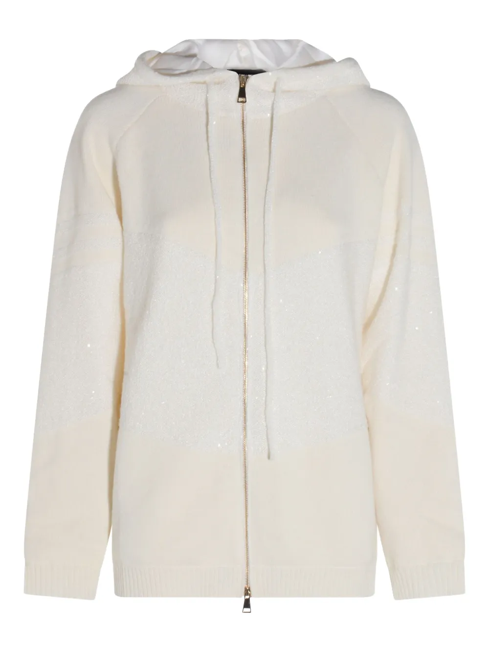 Худи на молнии с пайетками Fabiana Filippi, кремовый
Худи на молнии с пайетками Fabiana Filippi, кремовый