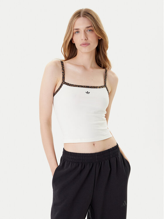 Топ slim fit Leopard JW7309 Adidas, белый
Топ slim fit Leopard JW7309 Adidas, белый