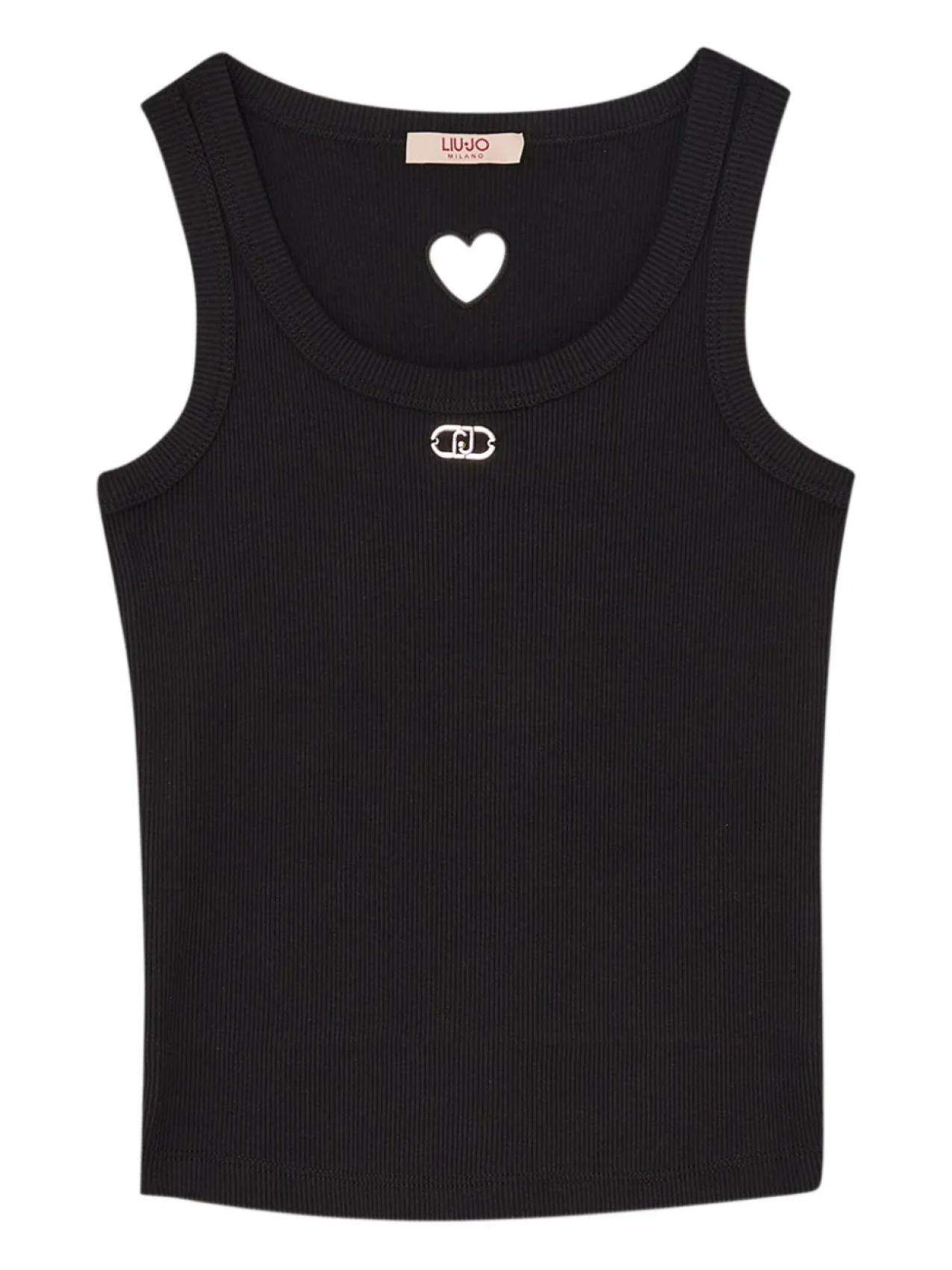 Ребристая майка Liu Jo Kids, черный
Ребристая майка Liu Jo Kids, черный