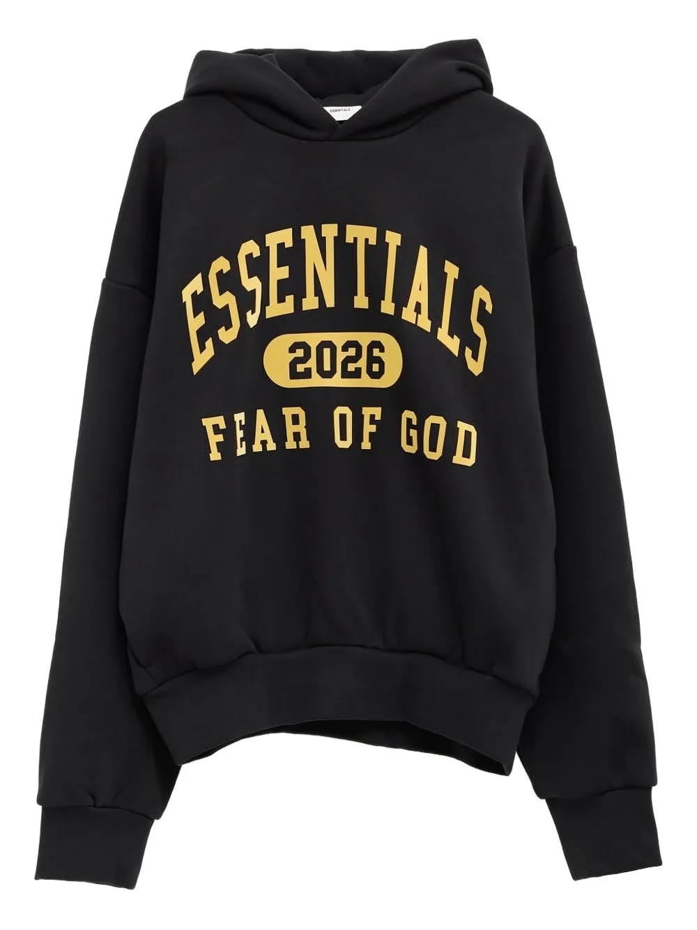 Худи с принтом логотипа Fear Of God Essentials, черный
Худи с принтом логотипа Fear Of God Essentials, черный