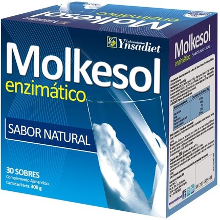Ynsadiet Molkesol B Natural Enzimatico 30 Sobres
Ynsadiet Molkesol B Natural Enzimatico 30 Sobres