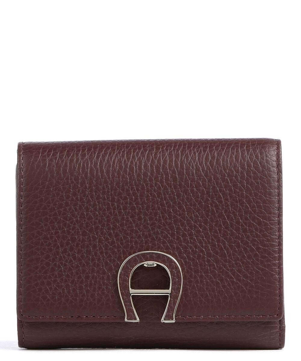 Модный кошелек из зерненой яловой кожи. Aigner, красный
Модный кошелек из зерненой яловой кожи. Aigner, красный