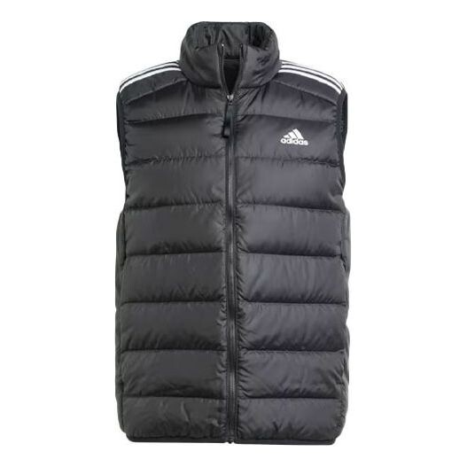 Жилеты Essentials 3 полоски легкий пуховый жилет Adidas, черный
Жилеты Essentials 3 полоски легкий пуховый жилет Adidas, черный