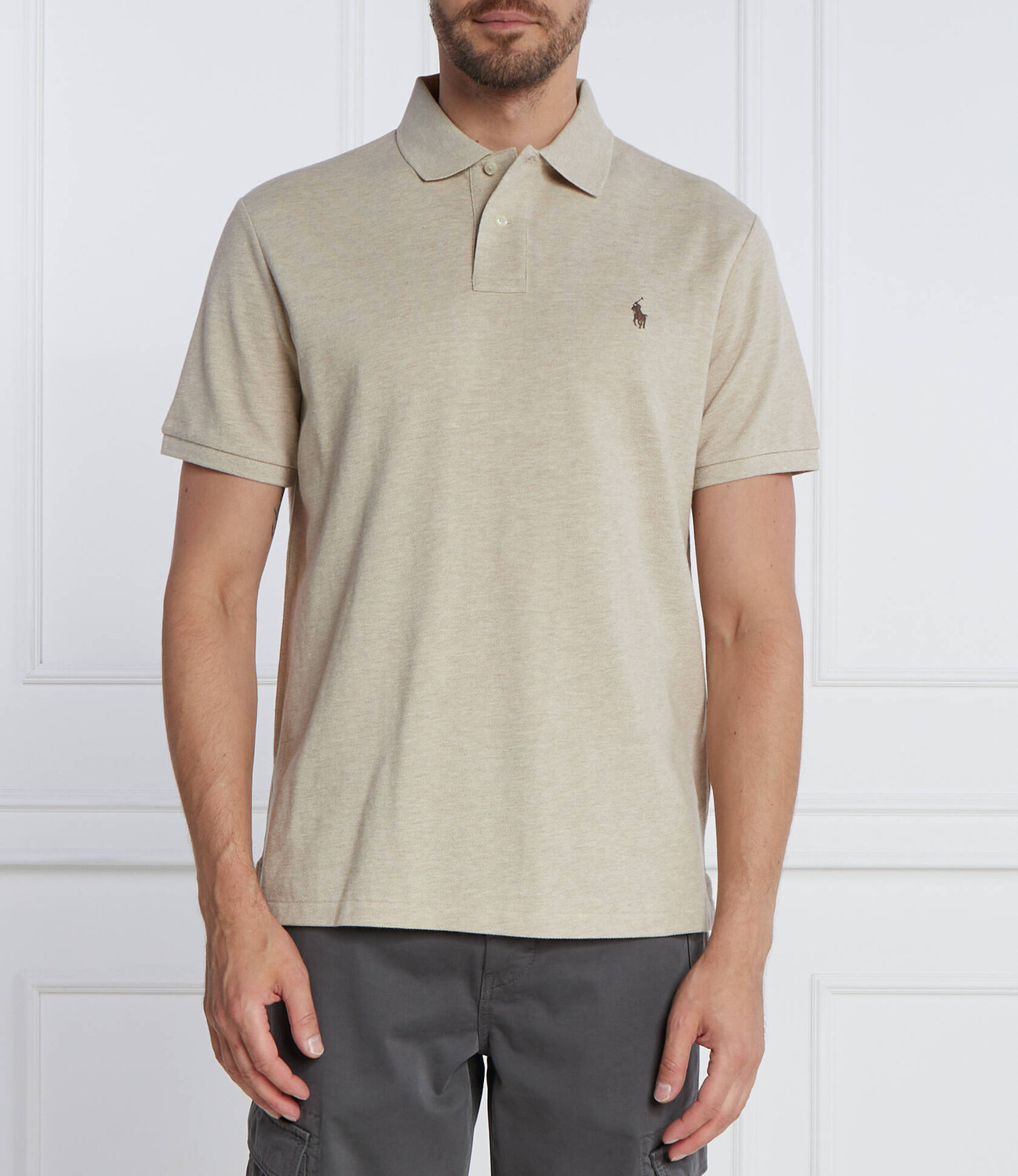 Поло POLO RALPH LAUREN Custom slim fit, песочный
Поло POLO RALPH LAUREN Custom slim fit, песочный