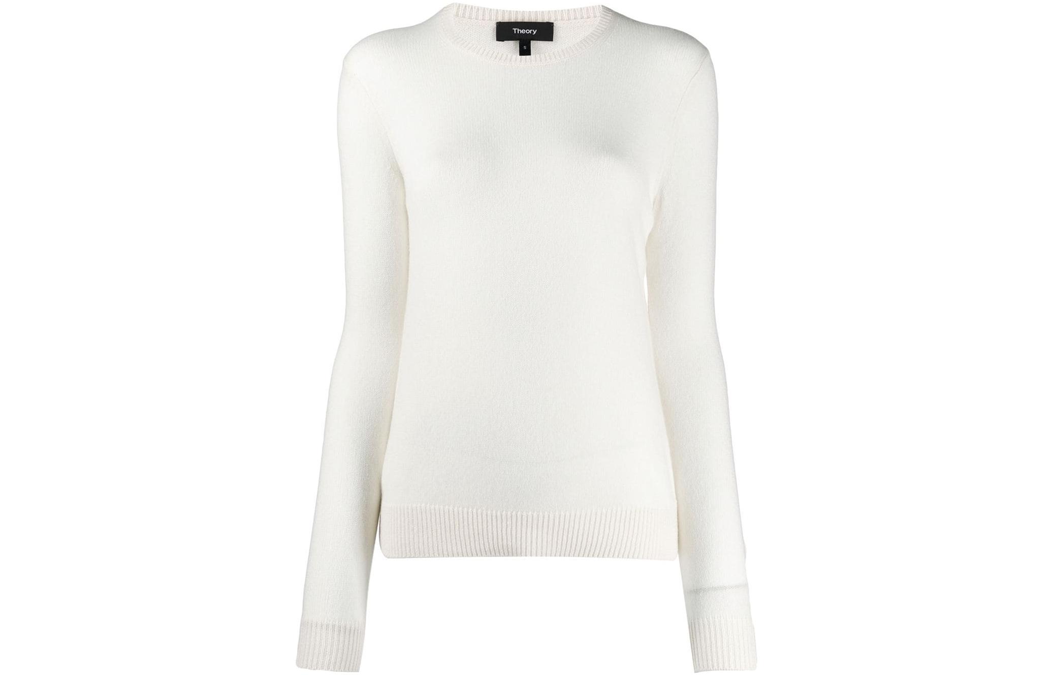 Длинный рукав свитер THEORY, белый
Длинный рукав свитер THEORY, белый