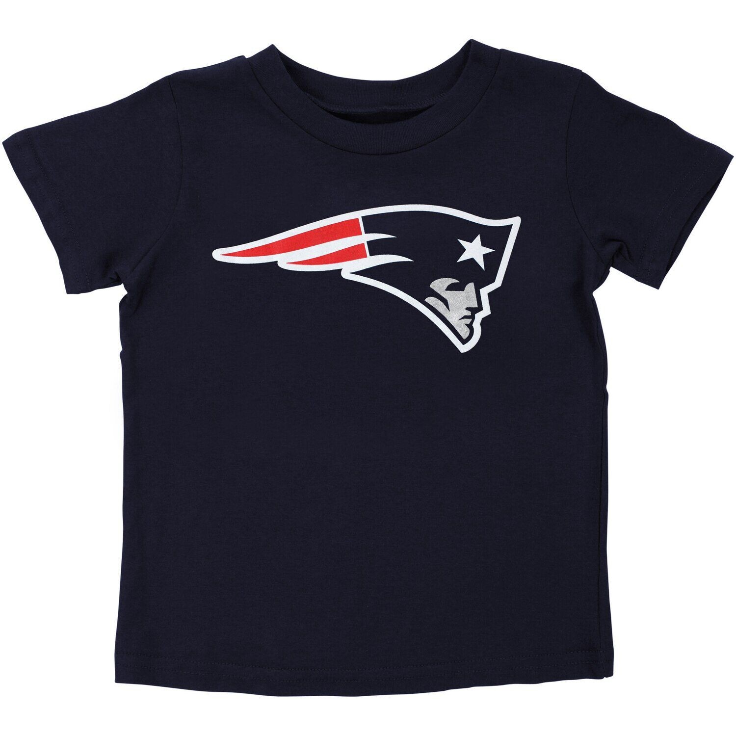 Футболка с логотипом дошкольной команды New England Patriots — темно-синий Outerstuff
Футболка с логотипом дошкольной команды New England Patriots — темно-синий Outerstuff