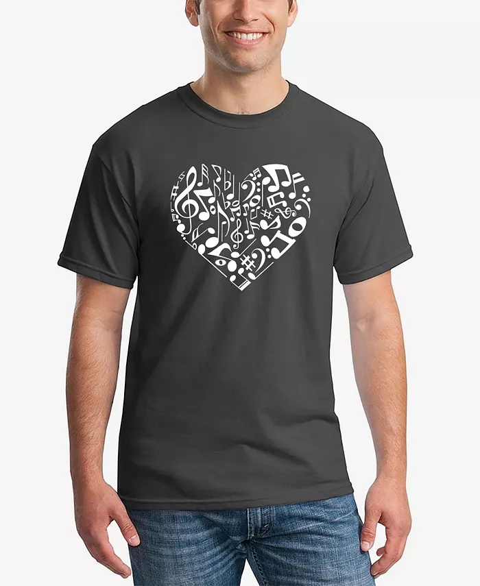 Мужская футболка Word Art Heart Notes La Pop Art, серый
Мужская футболка Word Art Heart Notes La Pop Art, серый