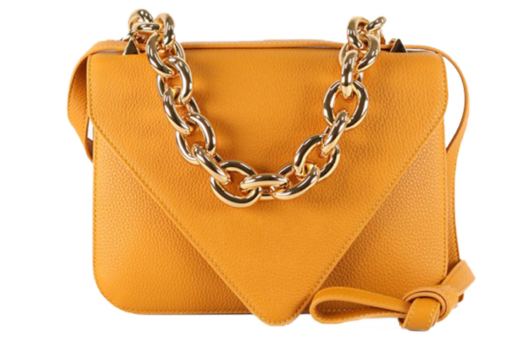 Желтая женская сумка через плечо из телячьей кожи Bottega Veneta
Желтая женская сумка через плечо из телячьей кожи Bottega Veneta