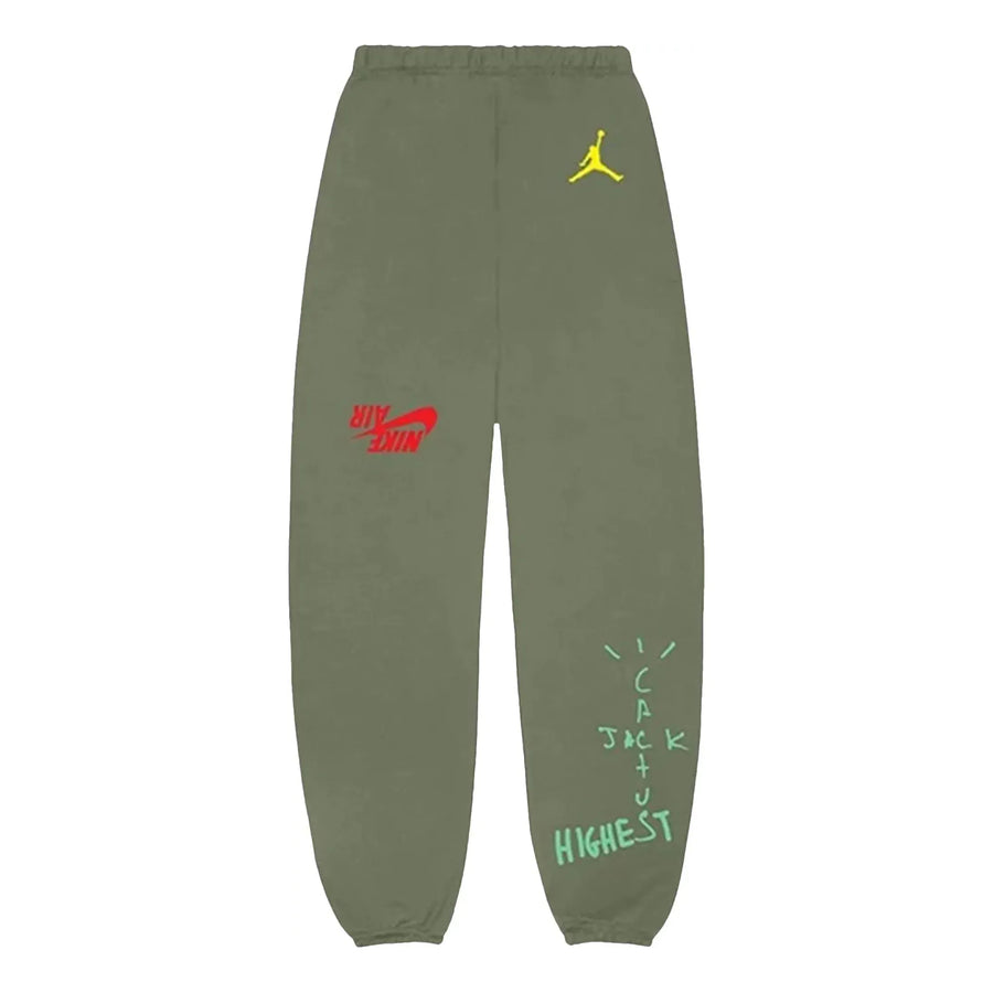 Спортивные брюки Travis Scott Cactus Jack x Jordan Highest Sweatpant 'Olive', оливкого-зеленый
Спортивные брюки Travis Scott Cactus Jack x Jordan Highest Sweatpant 'Olive', оливкого-зеленый