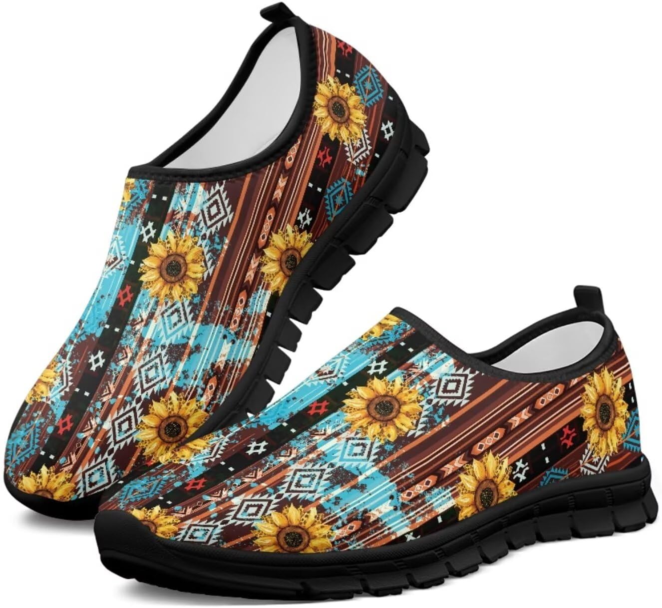Мужские слипоны Howilath Western Tribal Aztec, повседневная обувь, кроссовки для бега, дышащие, без застежек, Western Aztec Sunflower
Мужские слипоны Howilath Western Tribal Aztec, повседневная обувь, кроссовки для бега, дышащие, без застежек, Western Aztec Sunflower