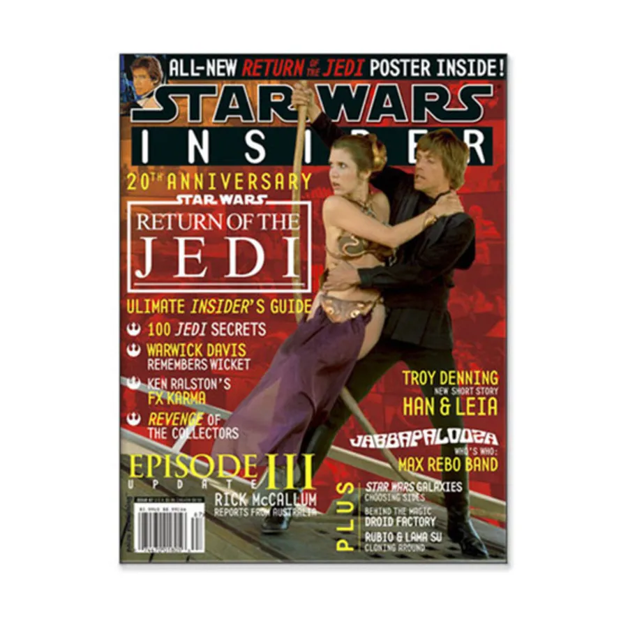 Журнал #67 "100 Jedi Secrets", Star Wars Insider #051 - #100 (WOTC)
Журнал #67 "100 Jedi Secrets", Star Wars Insider #051 - #100 (WOTC)