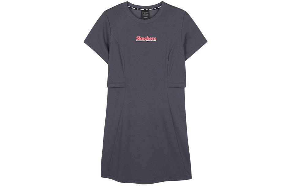 Женское платье с короткими рукавами Odyssey Gray Skechers, серый
Женское платье с короткими рукавами Odyssey Gray Skechers, серый